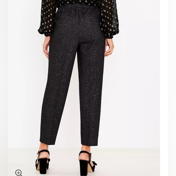 Pull On Tapered Pants in Shimmer - Picture 2 of 5